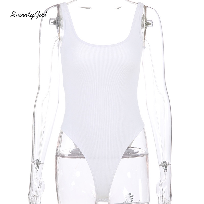 Áo Liền Quần Hở Lưng Cổ Chữ U Màu Trơn Phong Cách Thể Thao Thời Trang Cho Nữ