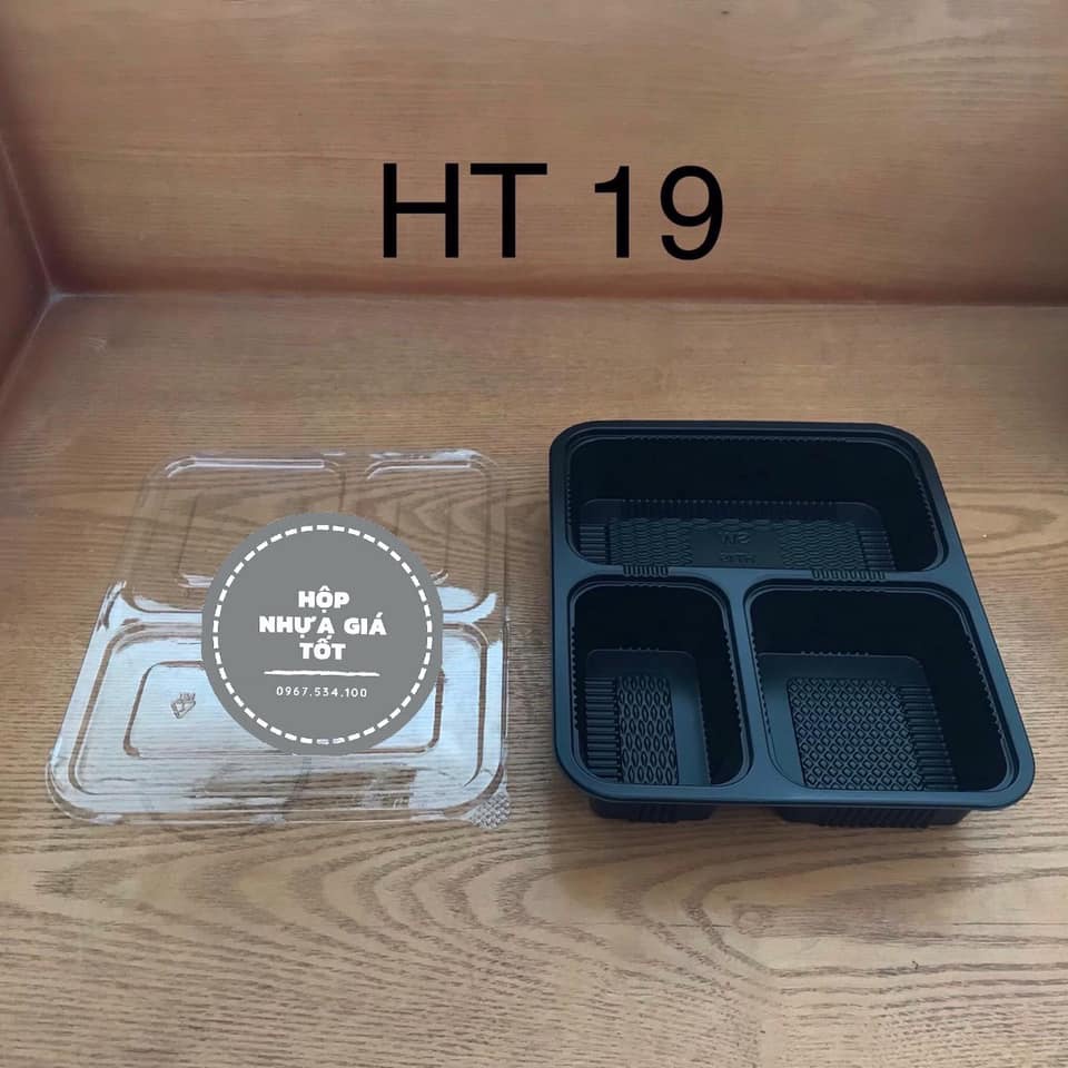 100 hộp 3 ngăn HT19
