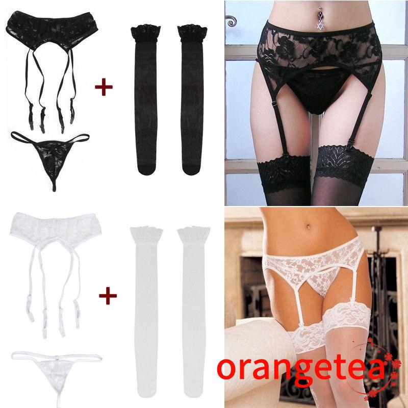 Set đồ lót phối ren phong cách quyến rũ dành cho nữ