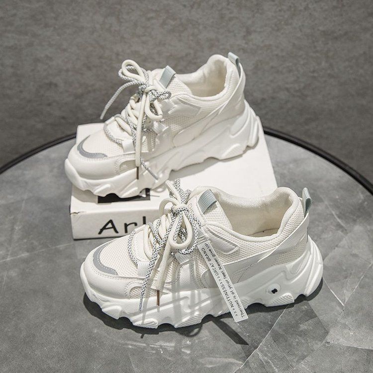 Giày Thể Thao Đế Dày Thoáng Khí Phong Cách Hàn Quốc Mới Cho Nữ