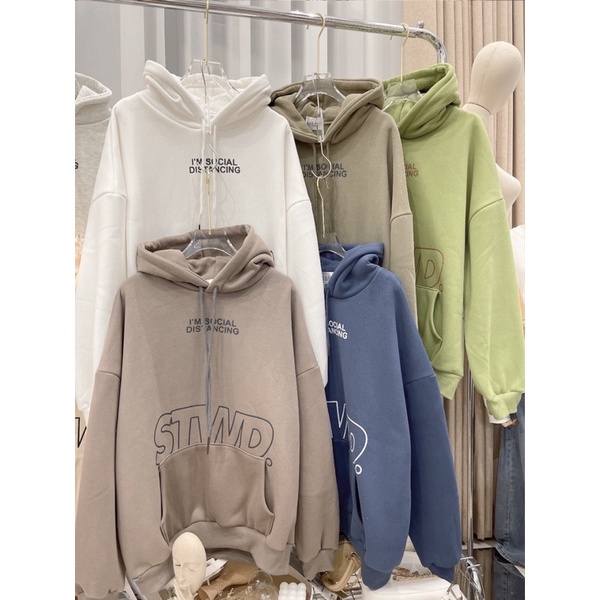 Áo hoodie STWD mũ 2 lớp TTA587