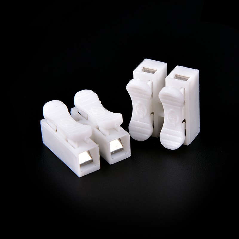 Set 30 cút nối dây điện 2 pin màu trắng tiện dụng