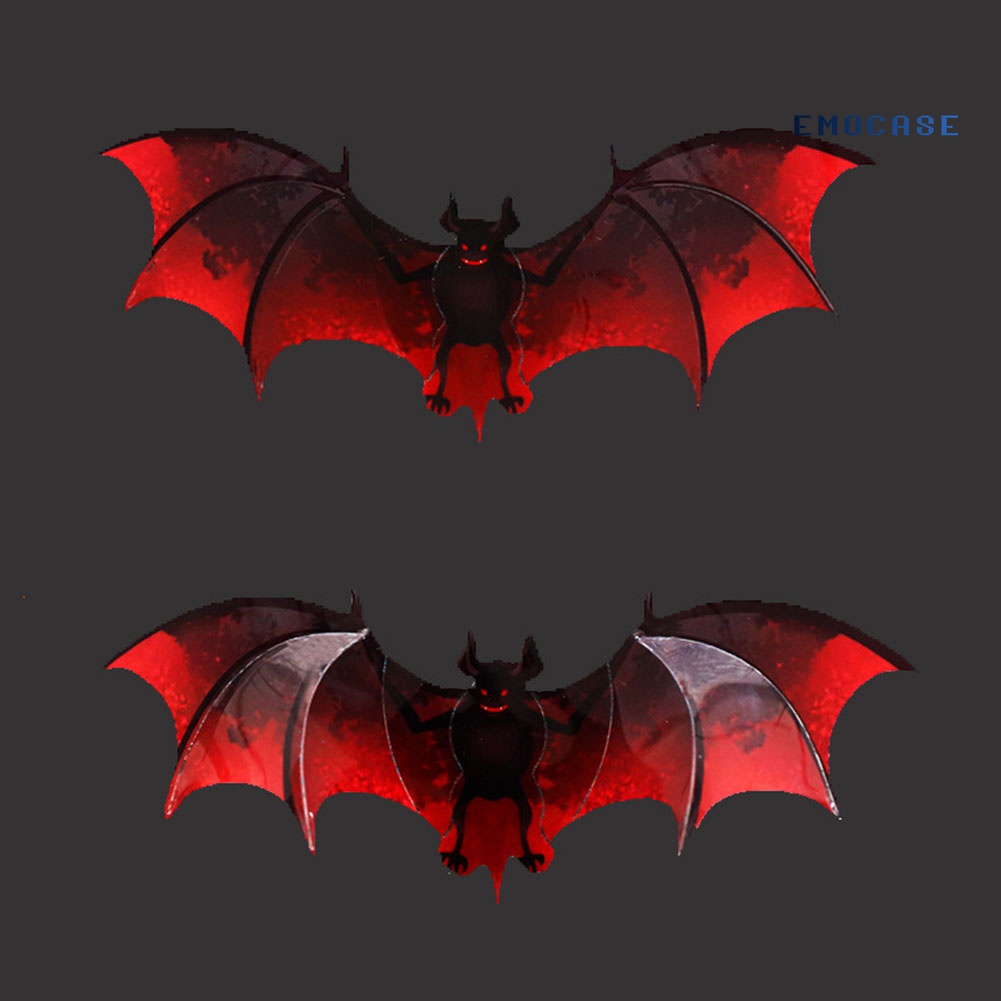 Set 12 Decal dán tường Trang Trí Chủ Đề Halloween 3D