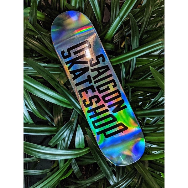 Mặt ván trượt skateboard SAIGON SKATESHOP OG LOGO HOLOGRAM DECK