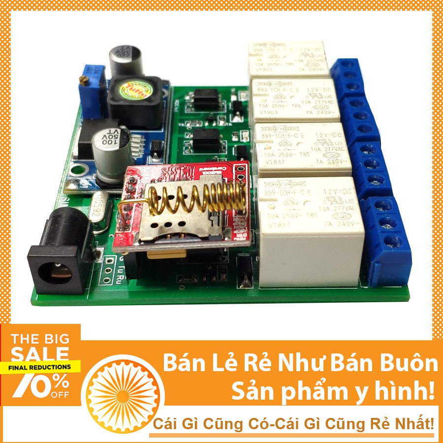 Điều Khiển Thiết Bị Qua SMS Điều Khiểu Đồ Dùng Trong Gia Đình Qua Tin Nhắn