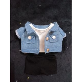 [ OUTFIT DOLL ] Áo khoác Jean + Áo + Quần