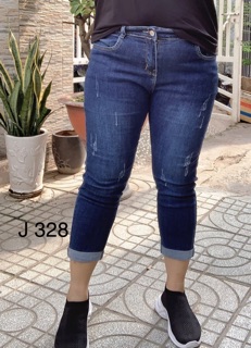 Quân jean nữ Bigsize