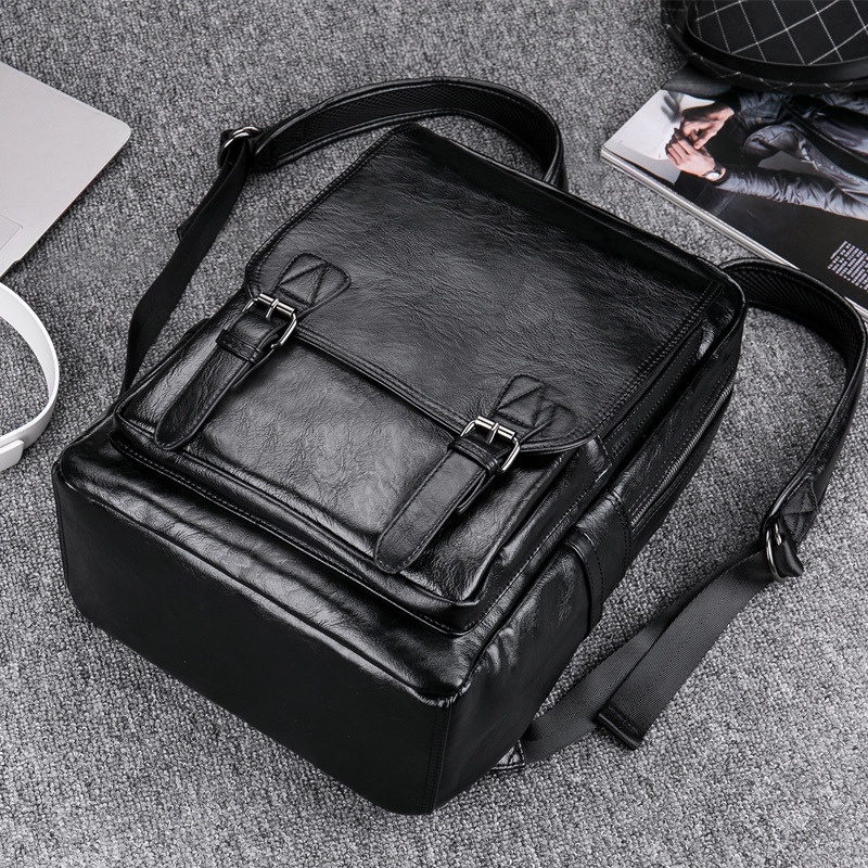 Balo Da Thời Trang Nam Nữ, Balo Da PU Cao Cấp Đựng Laptop 15,6 inh, Chống Nước Phong Cách Hàn Quốc - Zinly