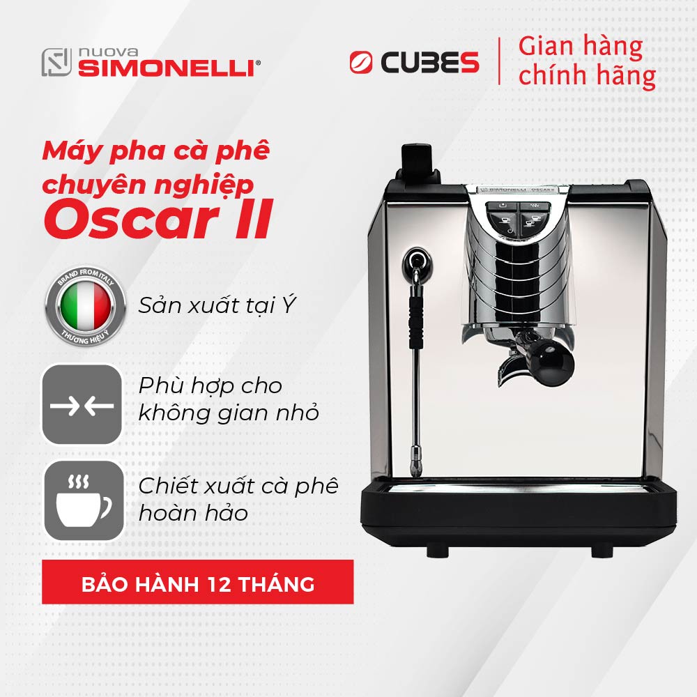 Máy pha cà phê Nuova Simonelli Oscar II - Nhập khẩu 100% từ Ý