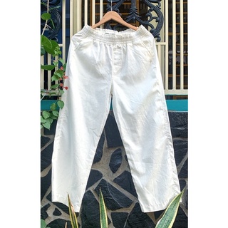 Quần Linen suông màu trơn ( 48-75kg)