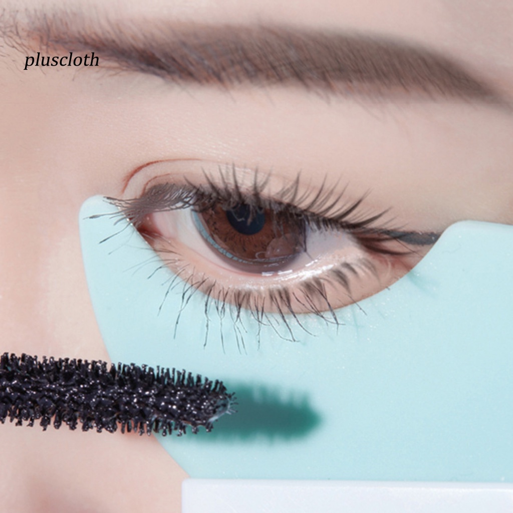 &lt; Pluscloth &gt; Dụng Cụ Hỗ Trợ Kẻ Mắt / Mascara / Phấn Mắt Đa Năng