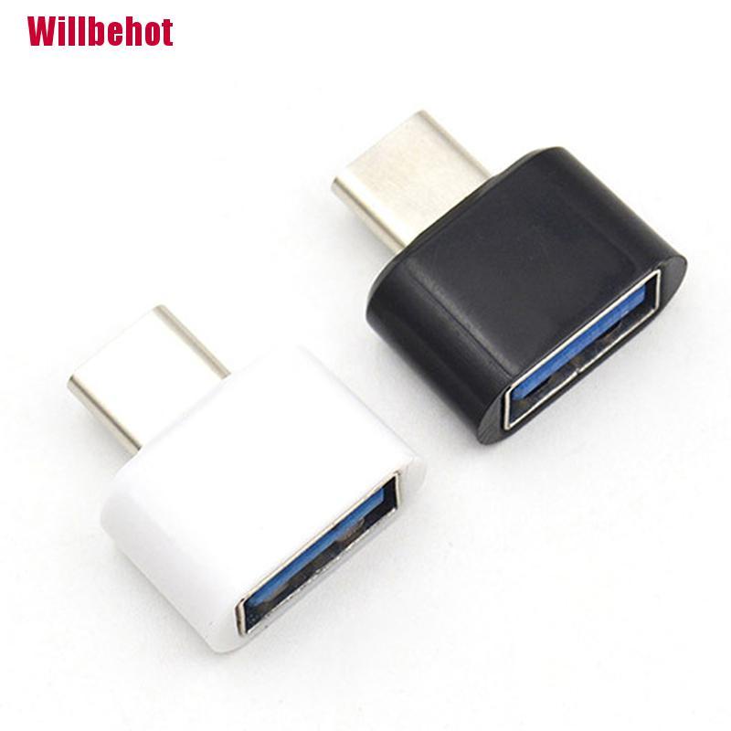 Bộ 2 Đầu Chuyển Đổi Otg Usb Type C Sang Usb 2.0