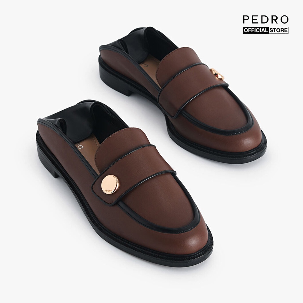 PEDRO - Giày đế bệt nữ mũi nhọn đế vuông thời trang PW1-66480057-29