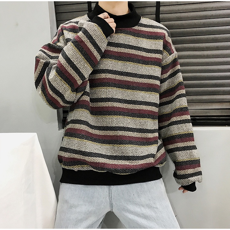 Áo Nỉ Tay Dài Phong Cách Hàn Quốc Thời Trang Nam Nữ