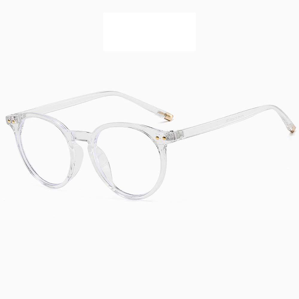 Mắt Kính Gọng Vuông Lớn Chống Bức Xạ Thời Trang Cho Nữ