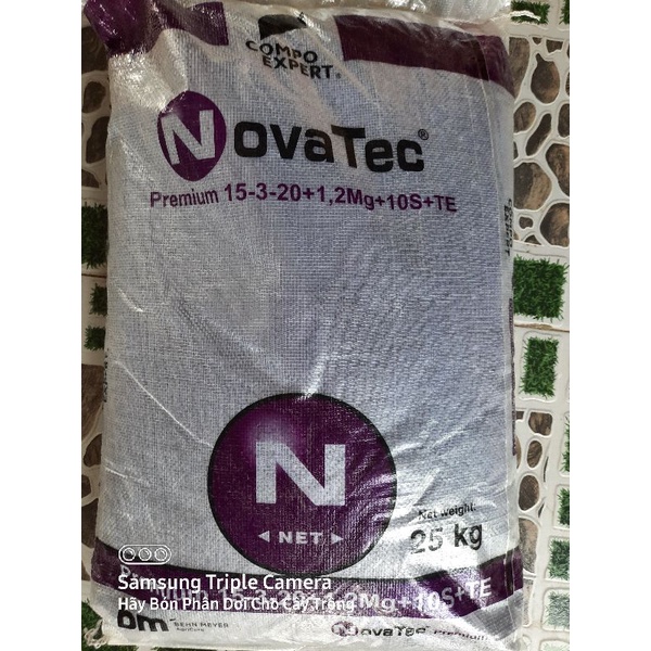 Phân Bón NPK Novatec 15-3-20+Magie+S+TE