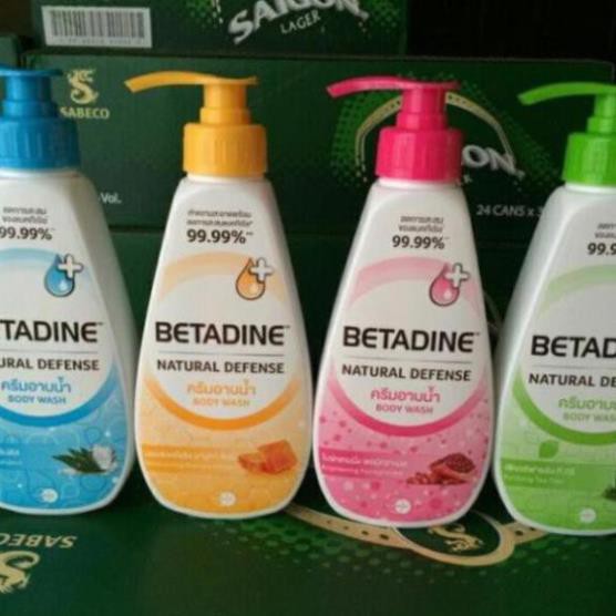 Sữa tắm Betadine chai 500 ml