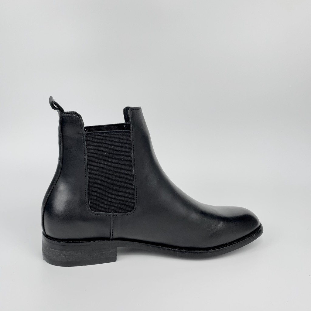 Chelsea Boots Da Bò Đế Phíp Gỗ Streetwear BẢO HÀNH 12 THÁNG. Tặng Phụ Kiện Hộp + Lót