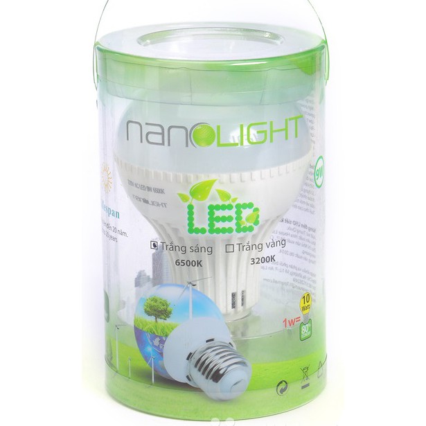 Bóng đèn tiết kiệm Điện Nanolight LED 9W