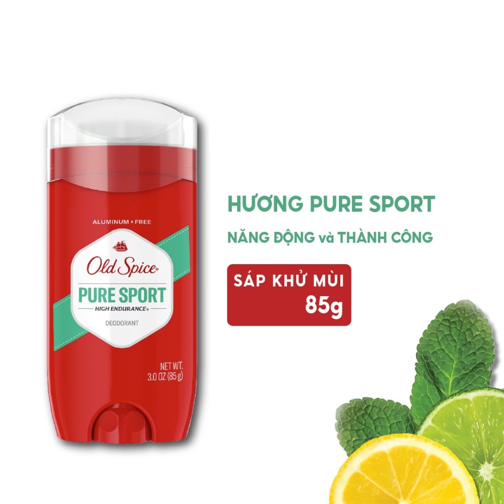 Lăn Khử Mùi Old Spice USA 85g/73g (Nhiều Mùi Hương)
