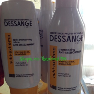 Dầu gội, xả Dessange Pháp