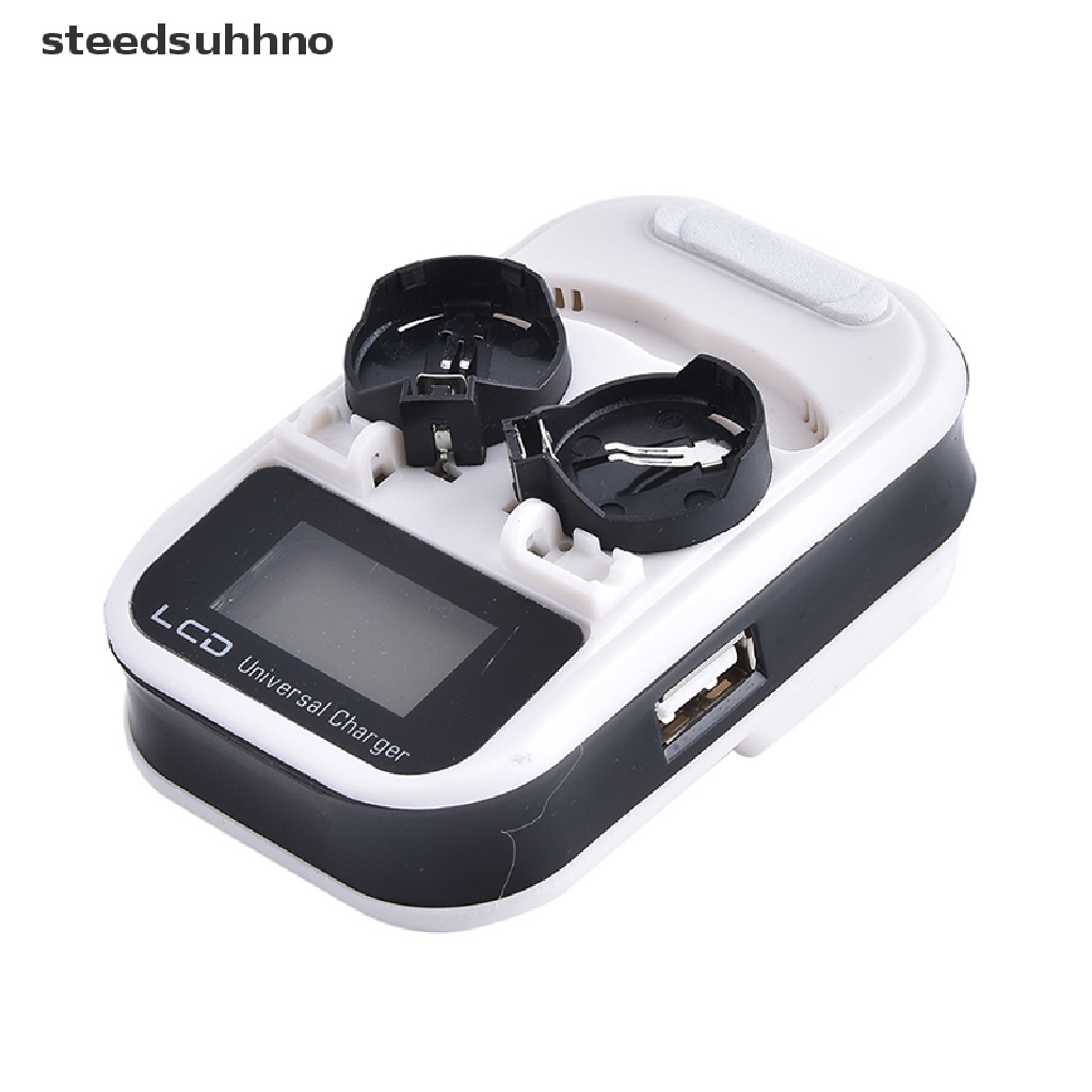 Bộ Sạc Pin LIR2032 LIR2025 LIR2016 2 Khe Cắm US Plug