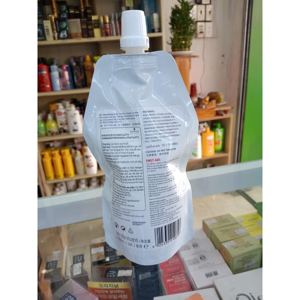 Kem dập duỗi tóc SCHWARZKOPF