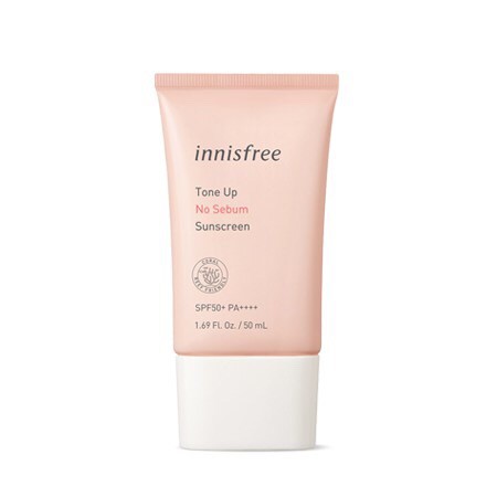 Kem Chống Nắng Kiềm Dầu Nâng Tone Da Innisfree Suncream SPF50+ [Mẫu Mới]