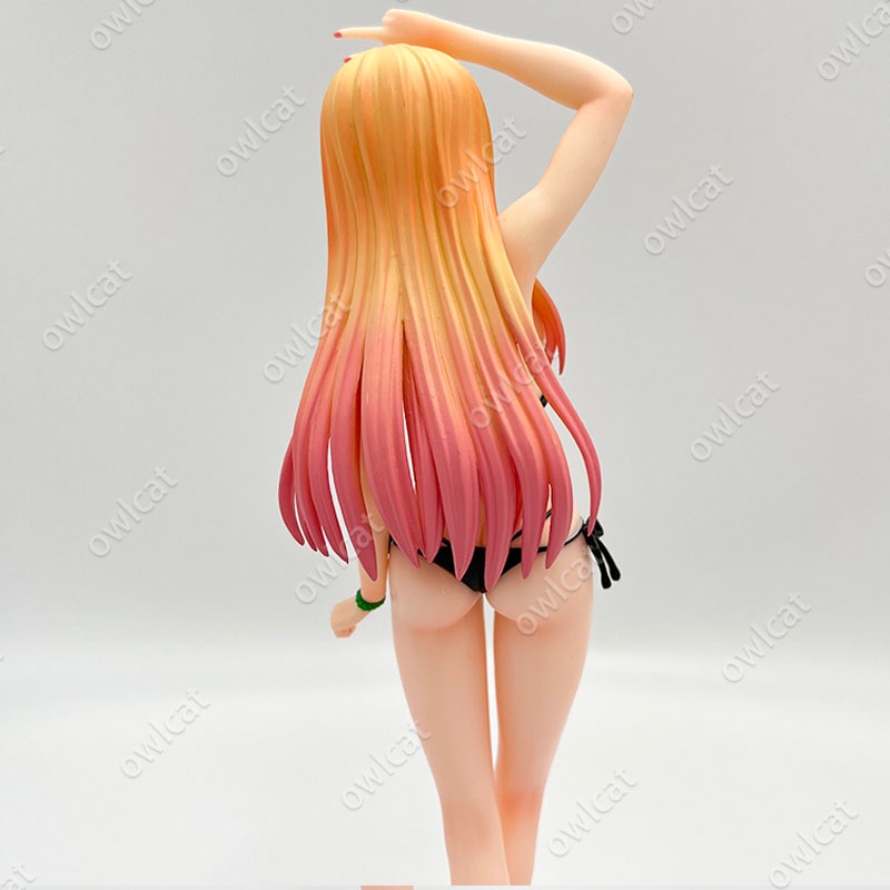 Mô Hình Nhân Vật My Dress-Up Darling Marin Kitagawa  23cm Anime Marine JK Coser Cosplayer Figure Packed in Box Bikini Model Sono Bisque Doll Wa Koi Wo Suru