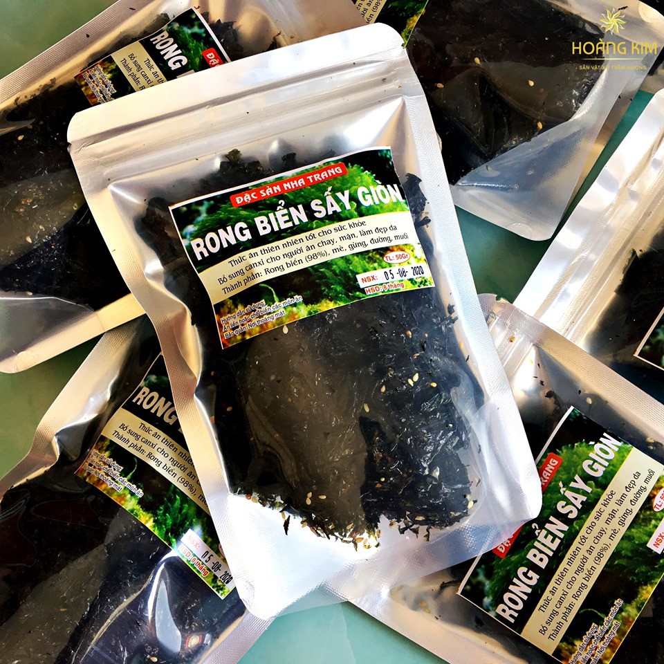 💥 Rong biển sấy giòn 50g 💥 Thơm ngon khó cưỡng