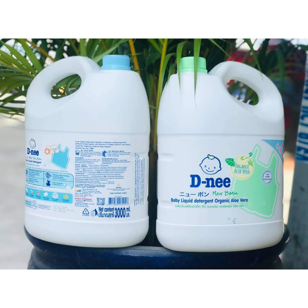 Nước giặt 2in1 Dnee 3000ml (Tem Công Ty Đại Thịnh Mẫu bao bì mới) Đủ 4 mầu