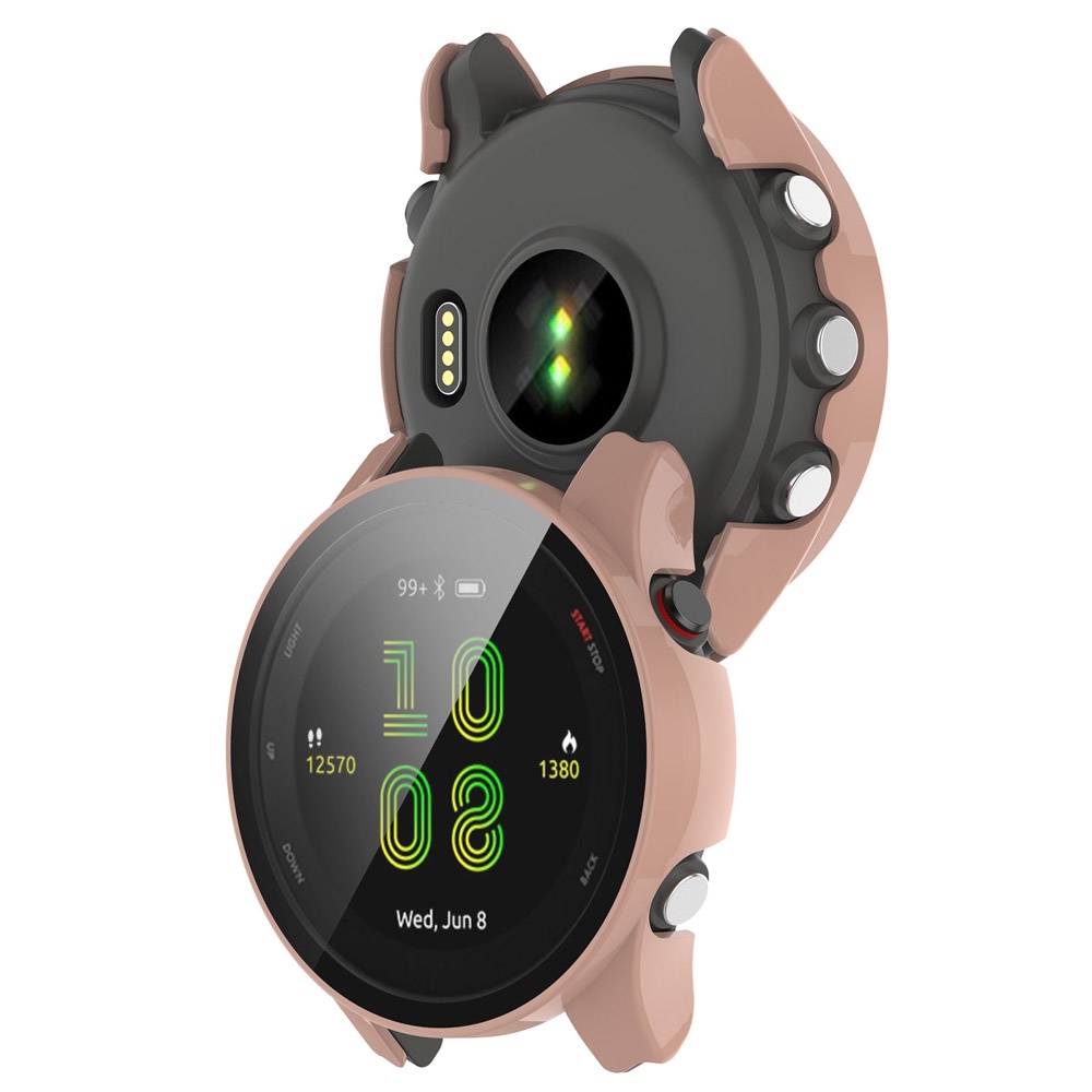Ốp Lưng PC + KíNh CườNg LựC BảO Vệ MàN HìNh Cho Garmin Forerunner 255 255M 255S