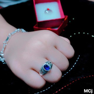 Nhẫn bạc cho bé trai ms 130