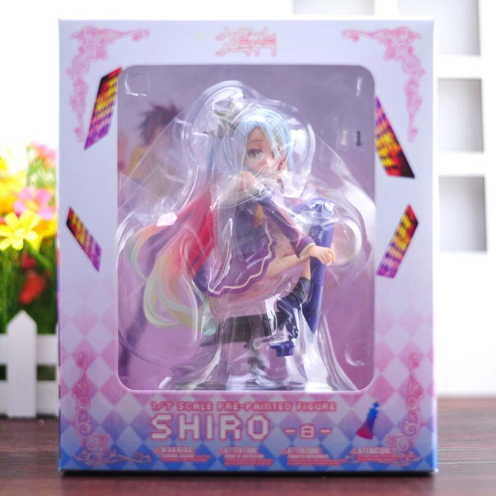 Mô Hình Nhân Vật Shiro Game of Life Dễ Thương Dùng Trang Trí Bàn