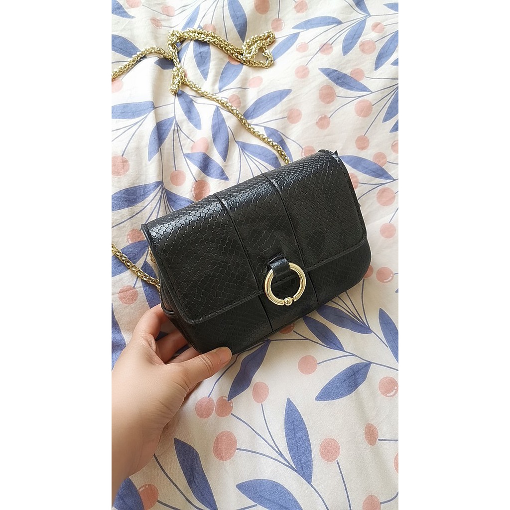 túi đeo vai dành cho nữ Đeo Vai Da Pu Màu Trơn Cho Nữ