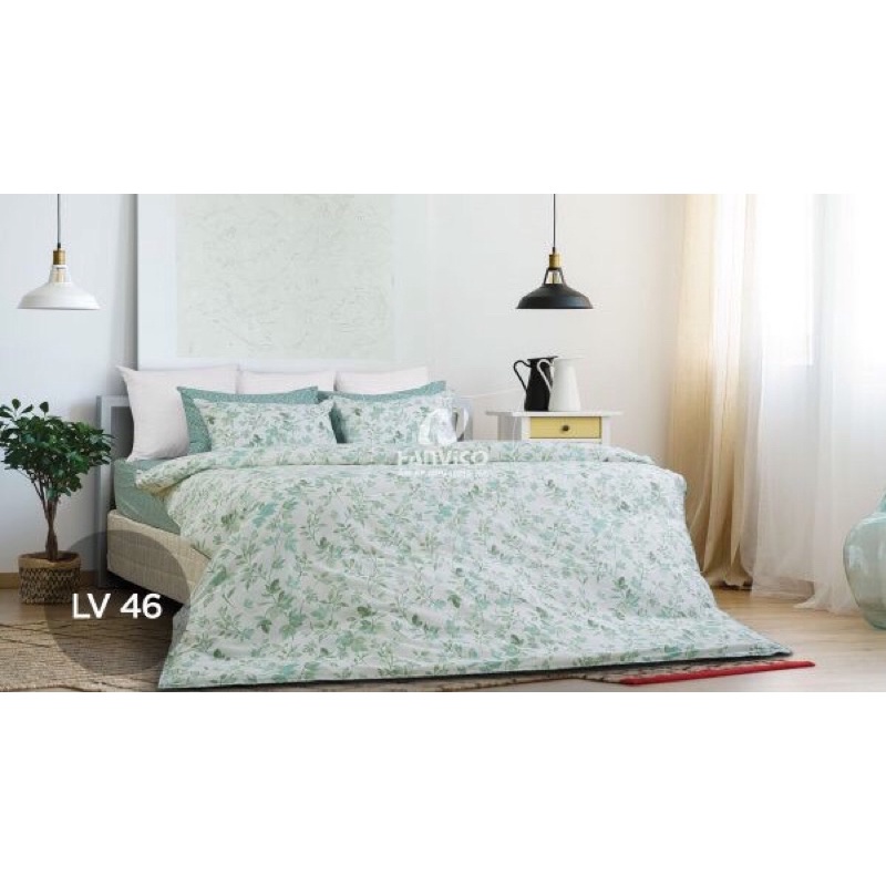 Bộ ga chun HANVICO LV46 100% cotton cao cấp