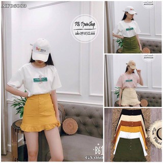 Chân váy kaki đuôi cá hàng Quảng Châu hot