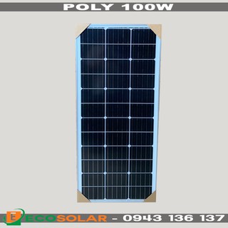 Pin năng lượng mặt trời mono 100w - tăng 1 cặp mc4+đks 30a lcd thumbnail
