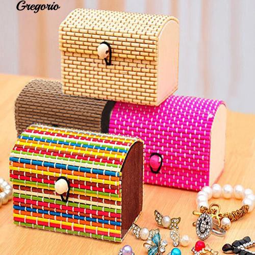 Hộp Đựng Trang Sức Làm Từ Tre Cao Cấp