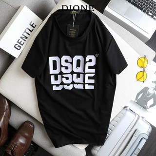 Áo thun nam ngắn tay cổ tròn DSQ2 Cotton cao cấp