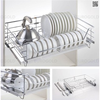 Giá bát đĩa tủ dưới inox chuẩn 304