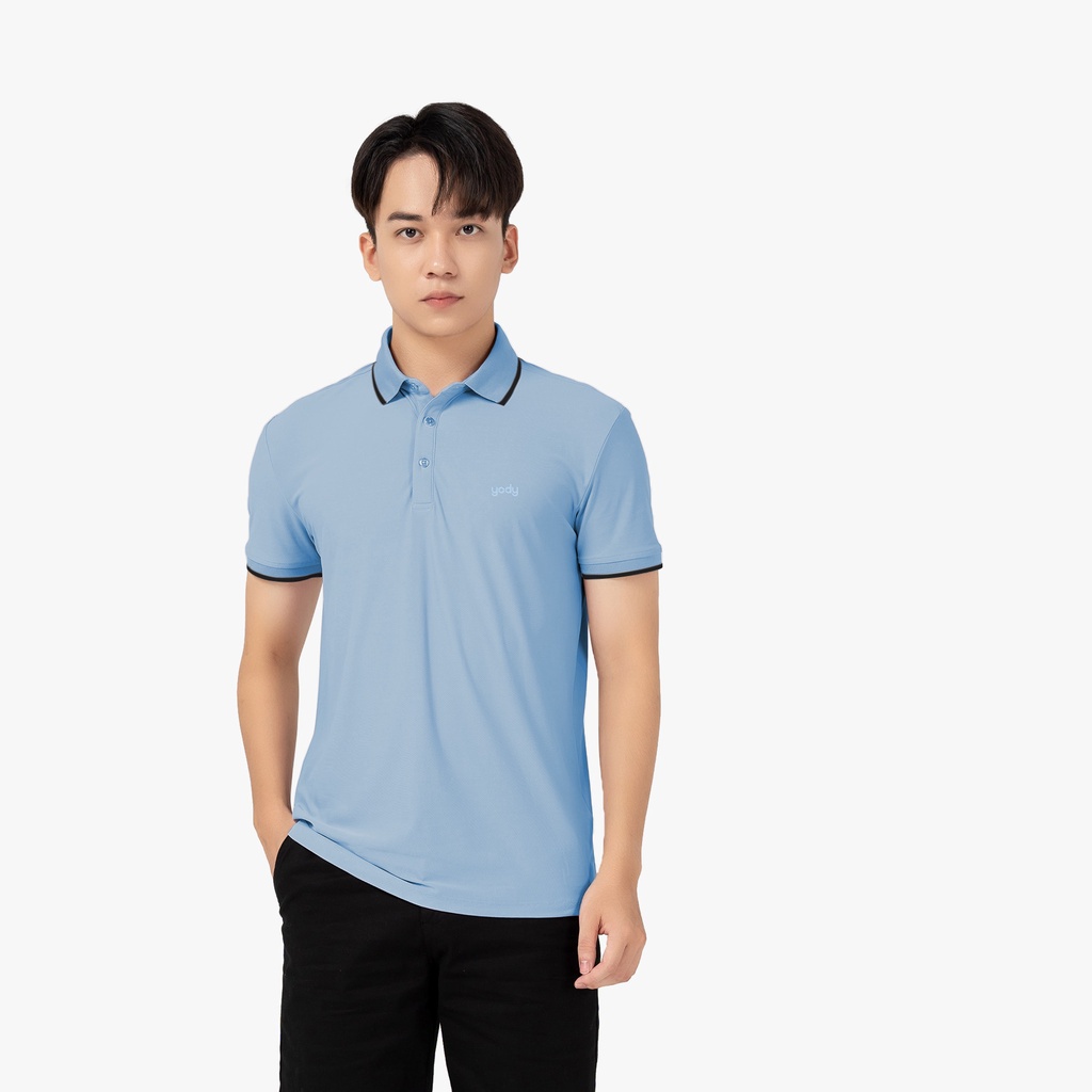 Áo polo nam YODY phông tay ngắn cổ bẻ cao cấp thoáng mát, khử mùi thấm hút mồ hôi APM5383