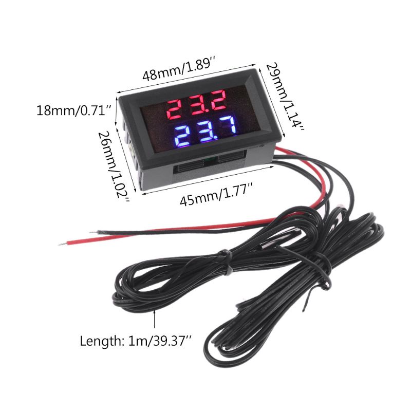 Thiết Bị Cảm Biến Nhiệt Độ Kỹ Thuật Số DC 4-28V NTC - 20°C~100°C