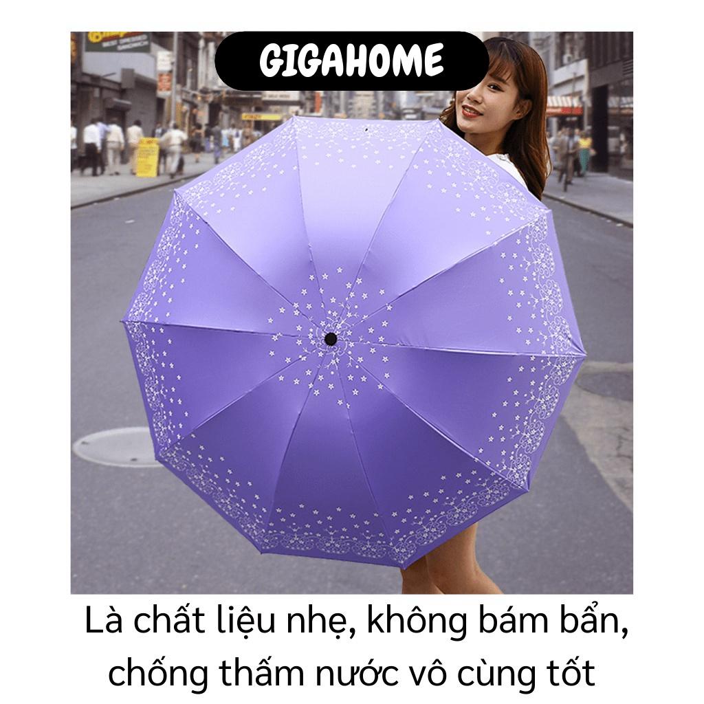 Ô đi mưa   GIÁ VỐN]  Dù che mưa hình hoa cỡ lớn che mưa che nắng hàng cao cấp 9436