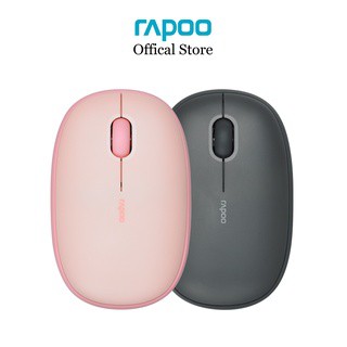 Chuột không dây RAPOO M650 SILENT WIRELESS ( Black - Pink ) , Bảo Hành Chính Hãng 06 tháng .