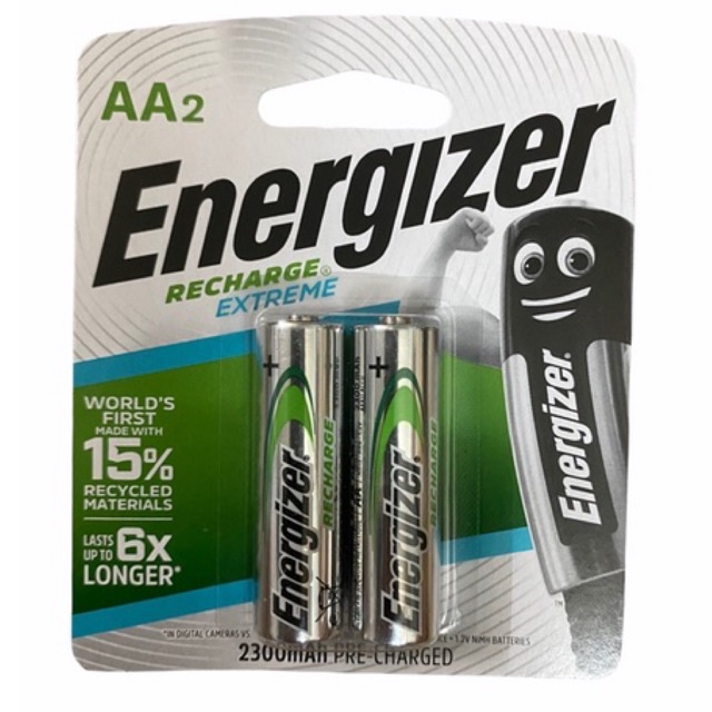 [Hàng Chính Hãng] Pin Sạc Energizer Recharge AA 2300mah, AA 2000mah, AAA 700mAh