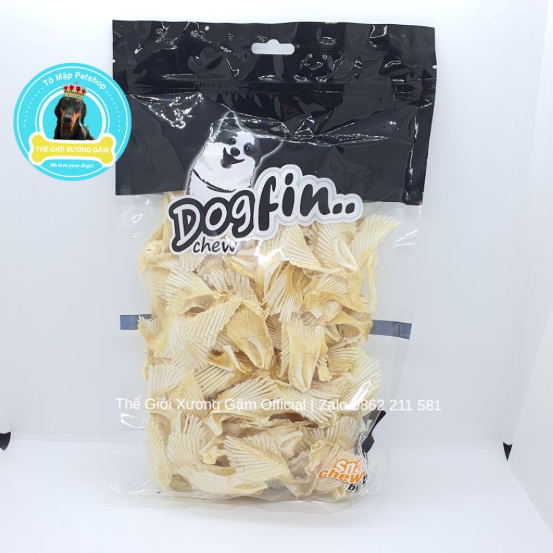 [MADE IN THAILAND] XƯƠNG GẶM VÂY CÁ THẬT CHO CHÓ