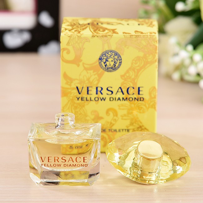 [Auth có bill] Set 4 chai nước hoa mini 5ml versace chính hãng