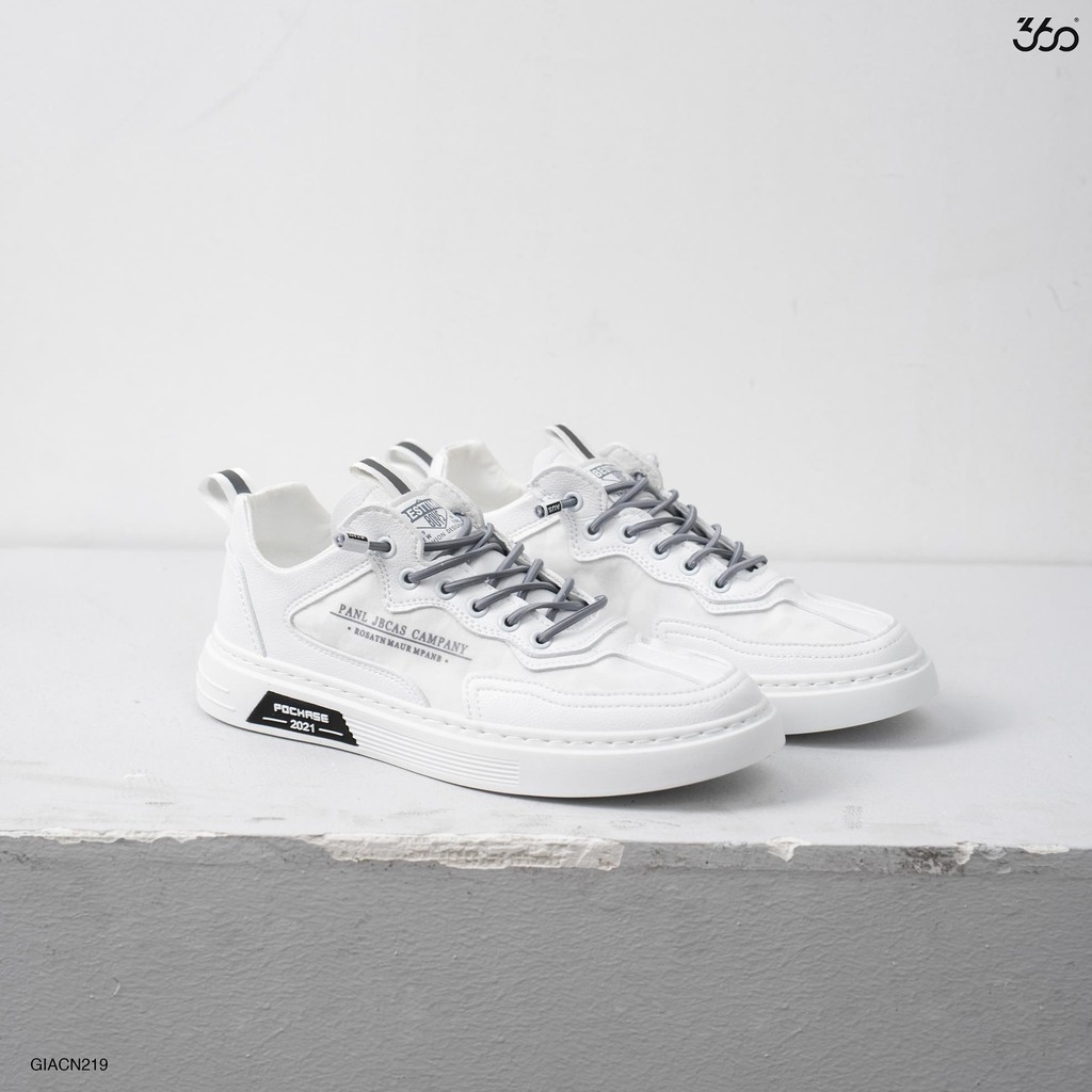 [Mã LT50 giảm 50k đơn 250k] Giày sneaker nam cổ thấp 360 BOUTIQUE trẻ trung, năng động - GIACN219