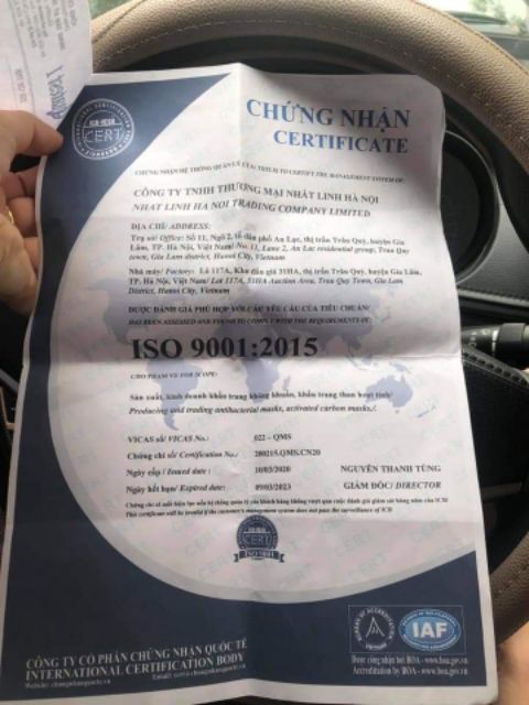 Khẩu trang y tế màu trắng 4 lớp AMI Eco Mask có vải kháng khuản hộp 50 cái | BigBuy360 - bigbuy360.vn